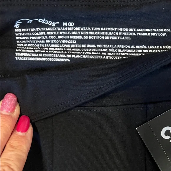 art class Black Flared Leggings - Picture 2 of 3